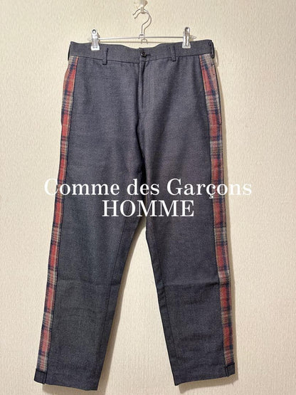 Comme des Gar?ons 2002 Check Denim Pants #PC267S