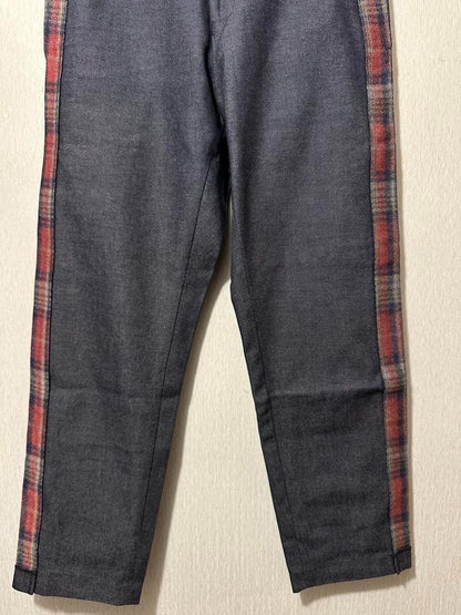 Comme des Gar?ons 2002 Check Denim Pants #PC267S