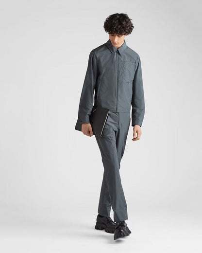 PRADA 2021 Technical Nylon Slacks #PCFNL1