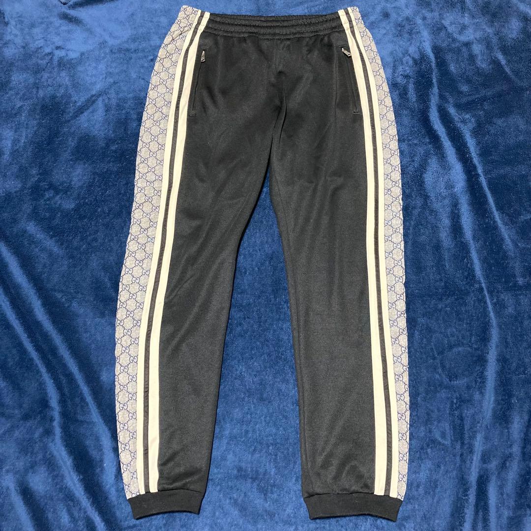 GUCCI technical jersey oversized track pants with GG print hoodie #PCL842