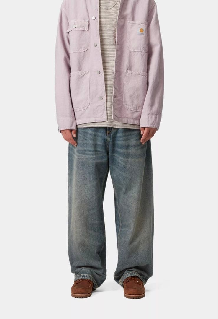 25ss new carhartt BRANDON PANT Blue #QO1Q5T