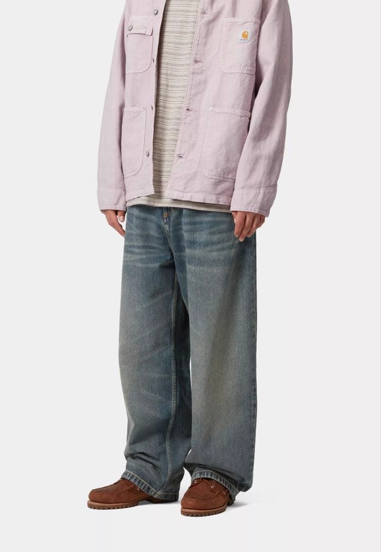 25ss new carhartt BRANDON PANT Blue #QO1Q5T