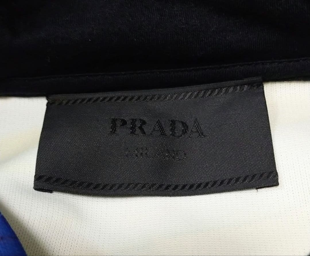 Prada portrait print hoodie, orange, size S #QY1QB3