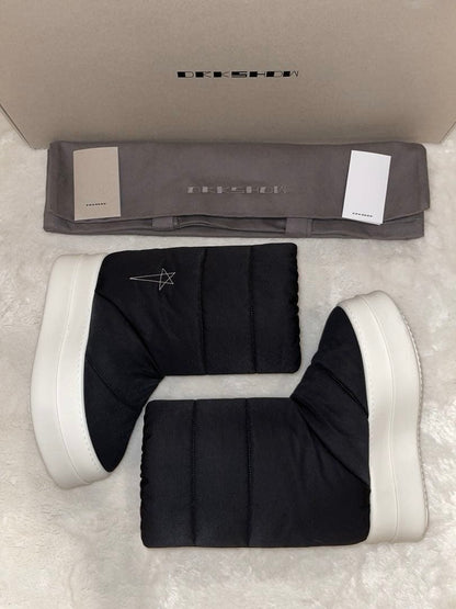 RICK OWENS MEGA BUMPER LUNAR BOOTS #QY0V08