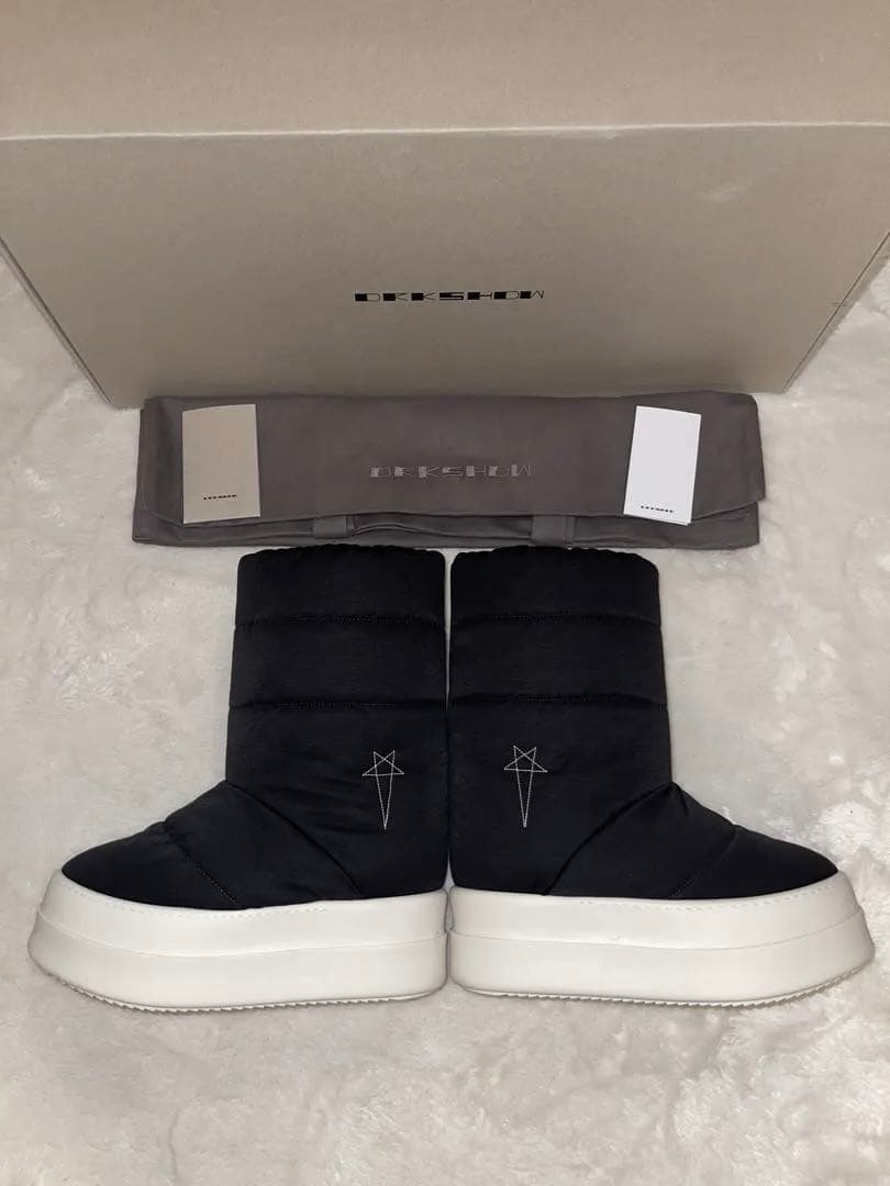 RICK OWENS MEGA BUMPER LUNAR BOOTS #QY0V08