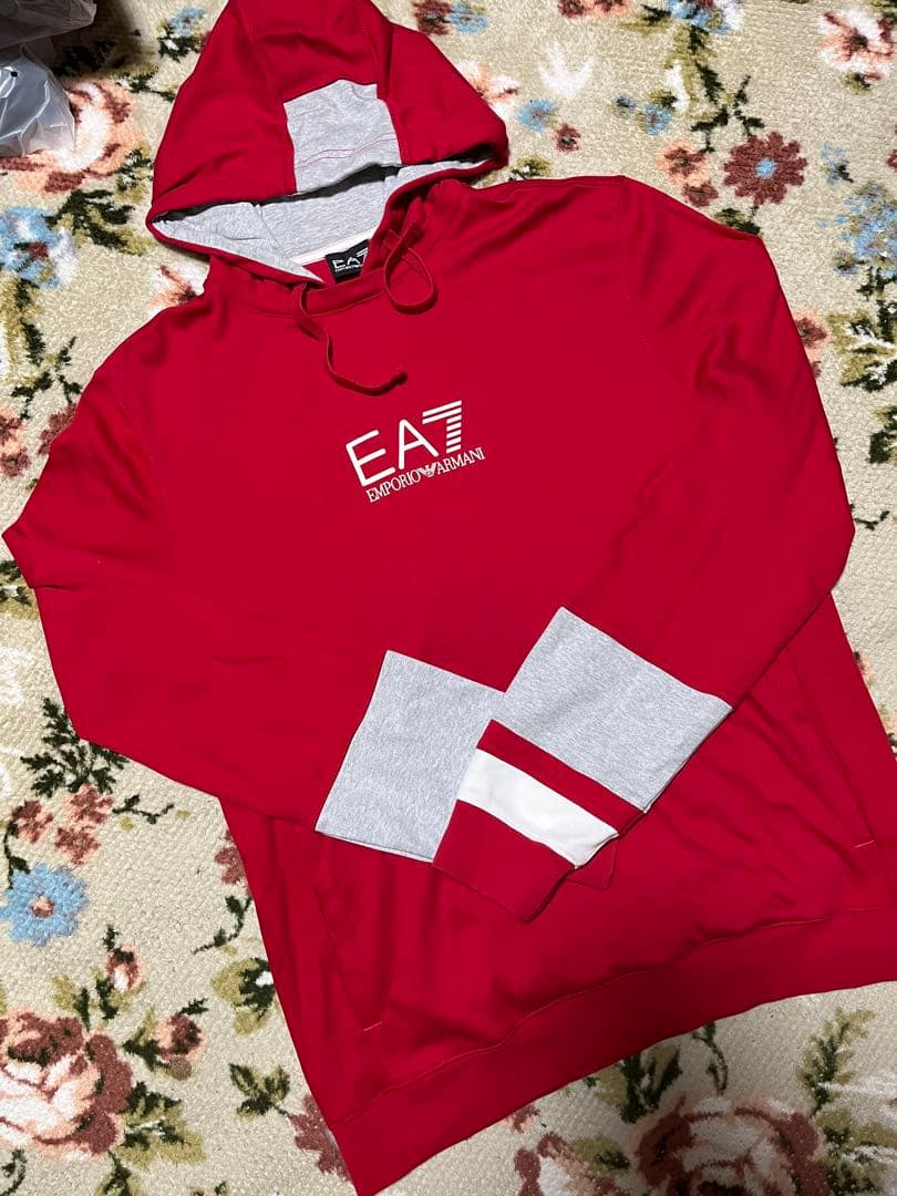 Emporio Armani EA7 Hoodie, Armani Casual #QYL8LS
