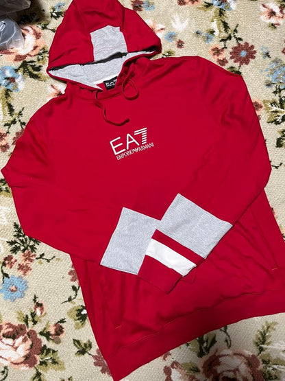 Emporio Armani EA7 Hoodie, Armani Casual #QYL8LS