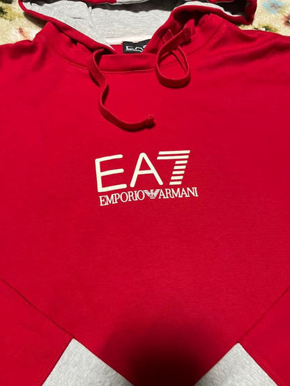 Emporio Armani EA7 Hoodie, Armani Casual #QYL8LS