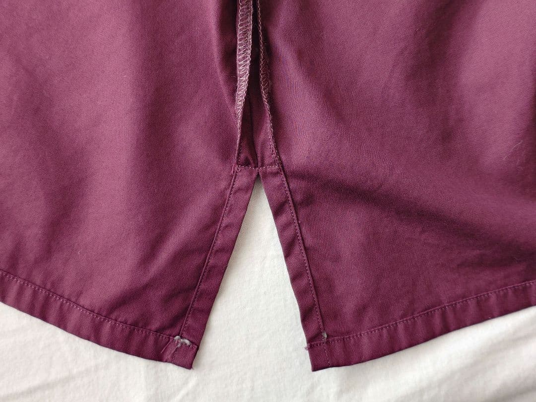 Dior Homme Tiny Collar Shirt, Bordeaux, Eddie Evans, 2004 Autumn/Winter #QYHSL1