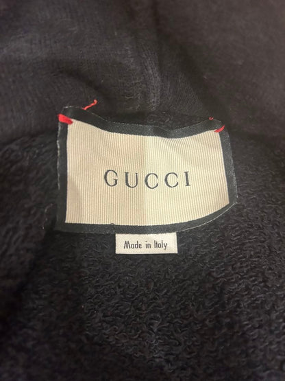 GUCCI Black Logo Hoodie #QYJATW