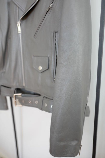 AMBUSH Leather Rider's Jacket #QY6NFG