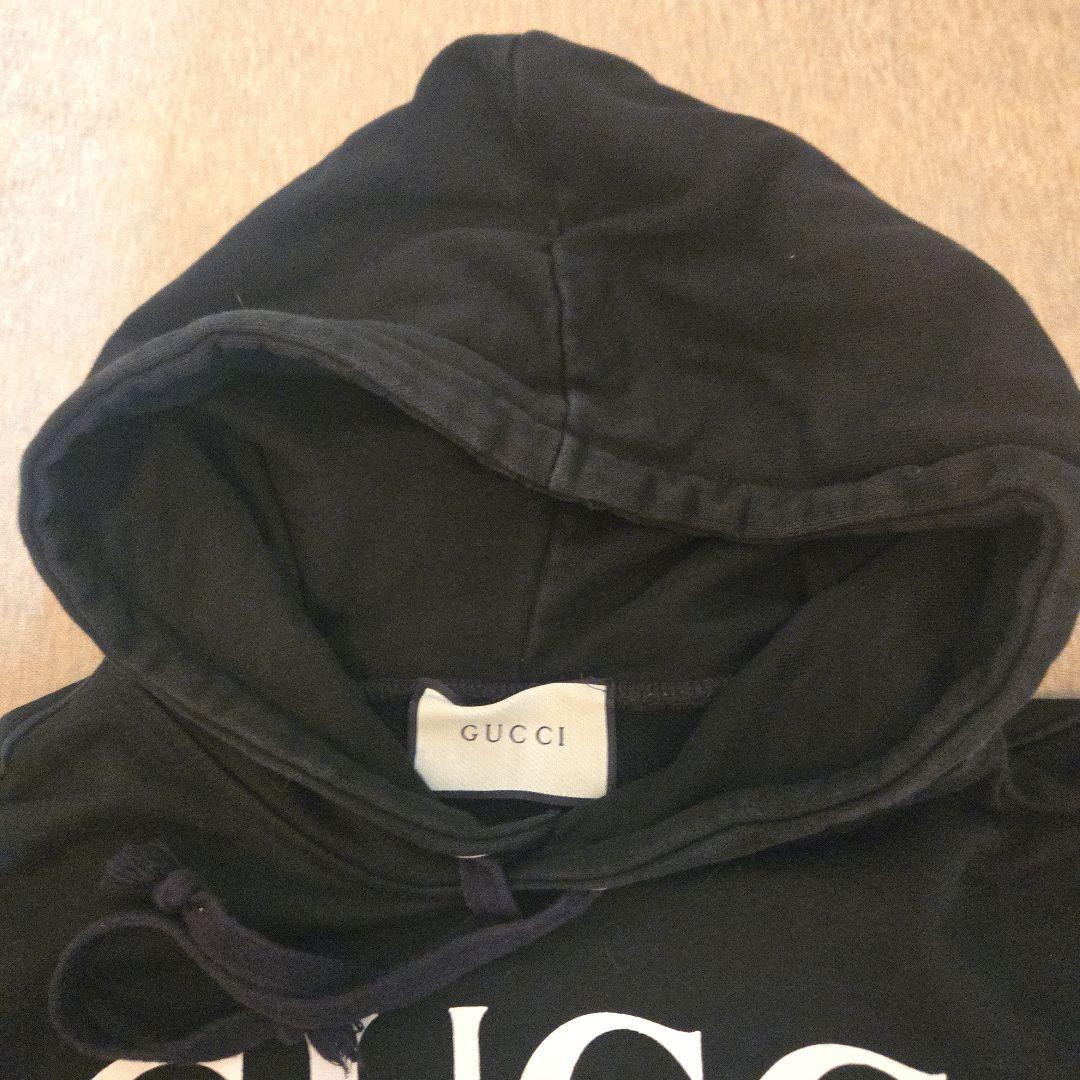 GUCCI Black Logo Hoodie #PFB5NY