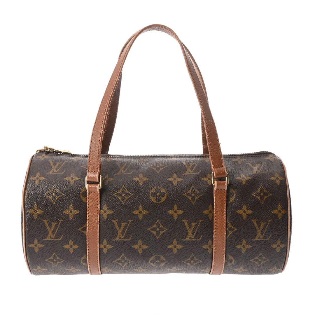 LOUIS VUITTON Papillon GM M51365 Monogram Canvas Handbag Brown No Pouch #QY85S9