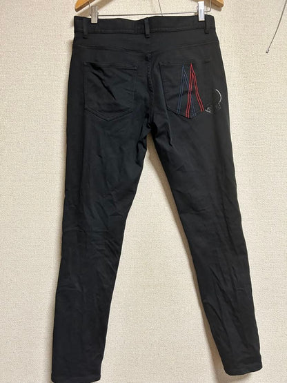 Moncler black slim-fit pants #PCDQ6B