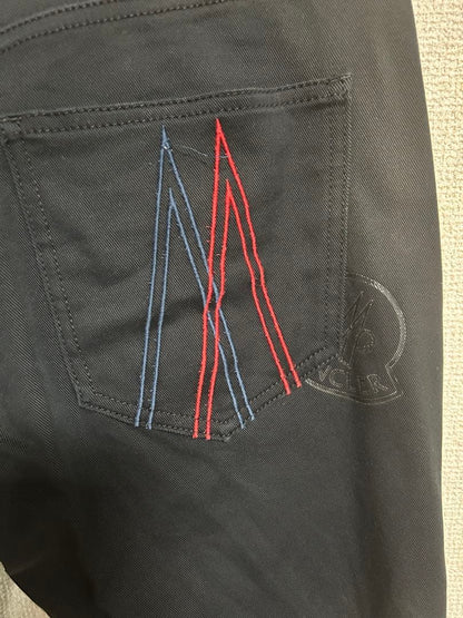 Moncler black slim-fit pants #PCDQ6B