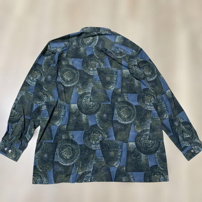 Balenciaga Sport BALENCIAGA long-sleeved shirt, size L, all-over print, #QYF0C5