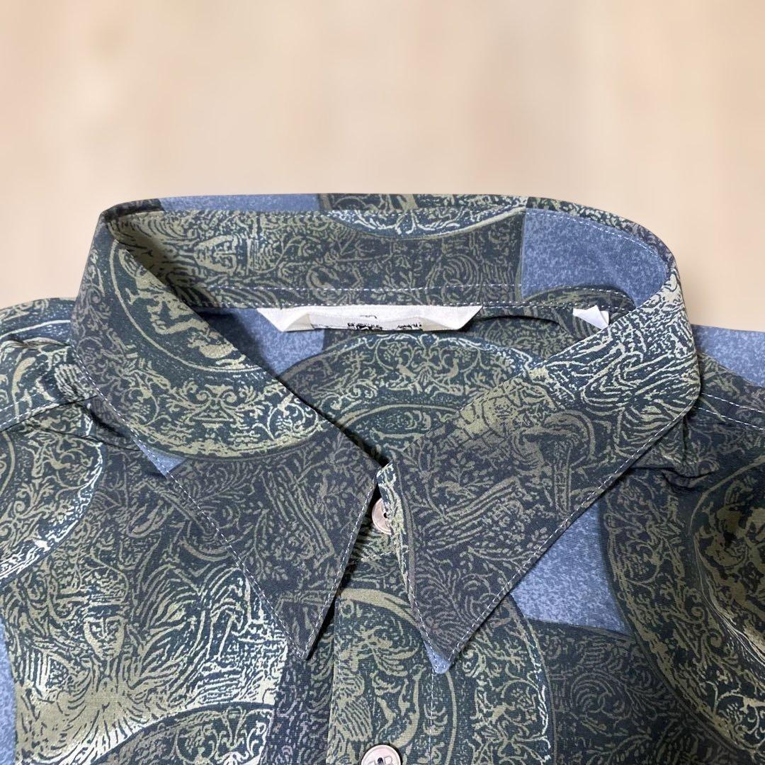 Balenciaga Sport BALENCIAGA long-sleeved shirt, size L, all-over print, #QYF0C5