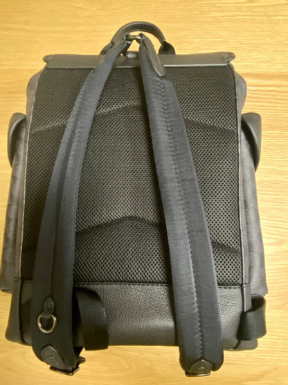 COACH men's backpack black #QYFNN4