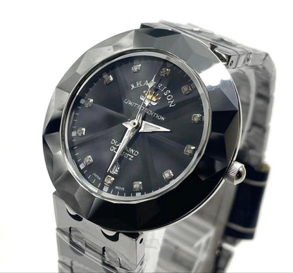 John Harrison Model Watch TNM-002BK Quartz #QY2DA0