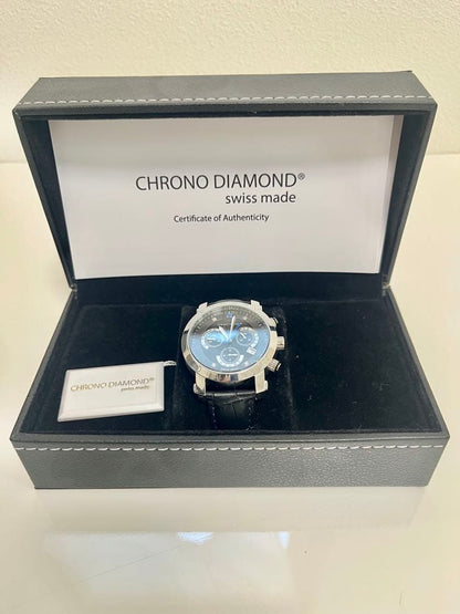 Limited edition of 3000 pieces worldwide: CHRONO DIAMOND Chronograph, Sw #QYCVAS
