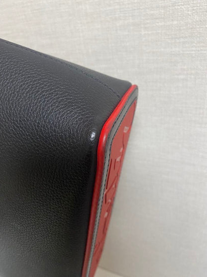 Christian Louboutin Cabata Red Studs Tote Bag Used Mint #QY3N8S