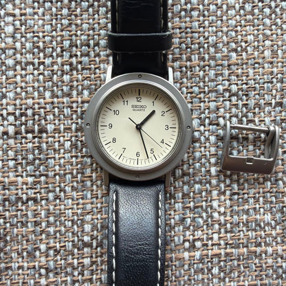 SEIKO x Nano Universe Chariot Model Quartz White Dial #QYELG7