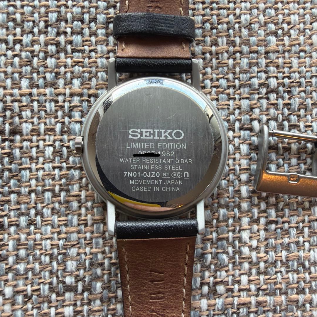 SEIKO x Nano Universe Chariot Model Quartz White Dial #QYELG7