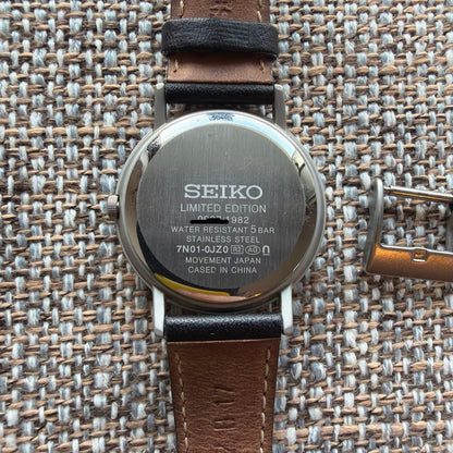 SEIKO x Nano Universe Chariot Model Quartz White Dial #QYELG7