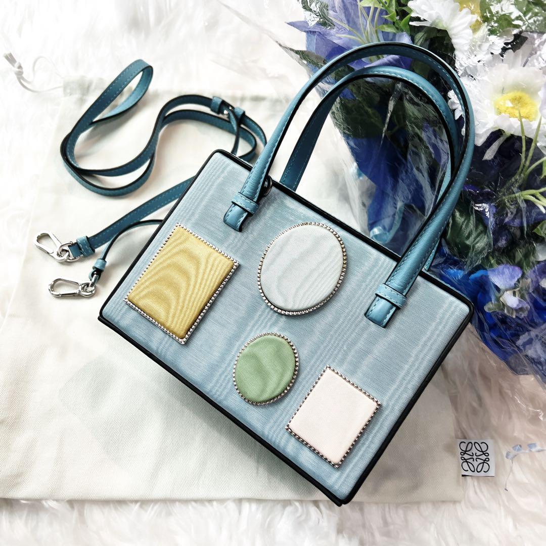 LOEWE Postal Blue Shoulder Bag Vanity #QYAB8I