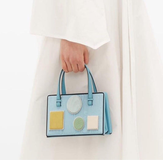 LOEWE Postal Blue Shoulder Bag Vanity #QYAB8I