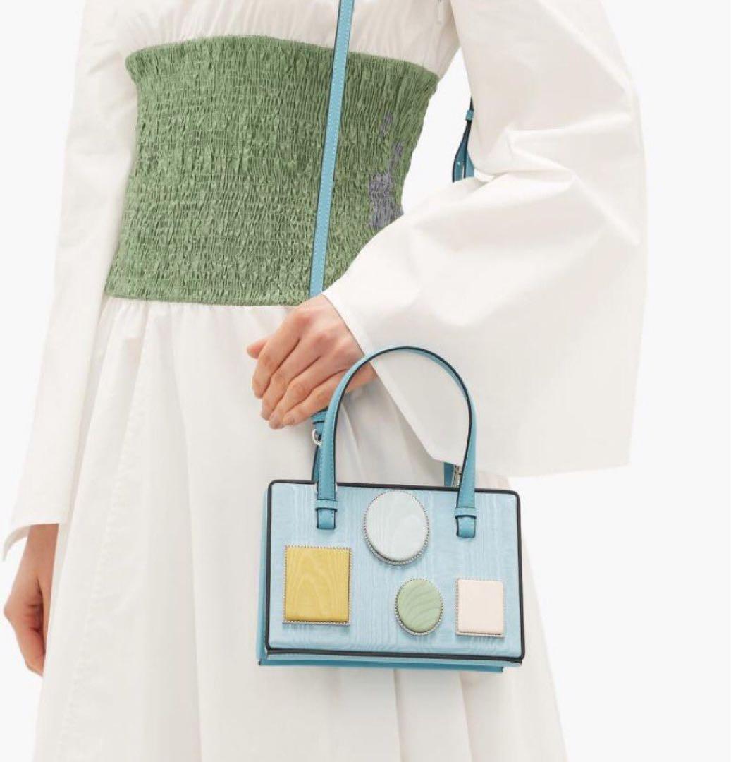LOEWE Postal Blue Shoulder Bag Vanity #QYAB8I