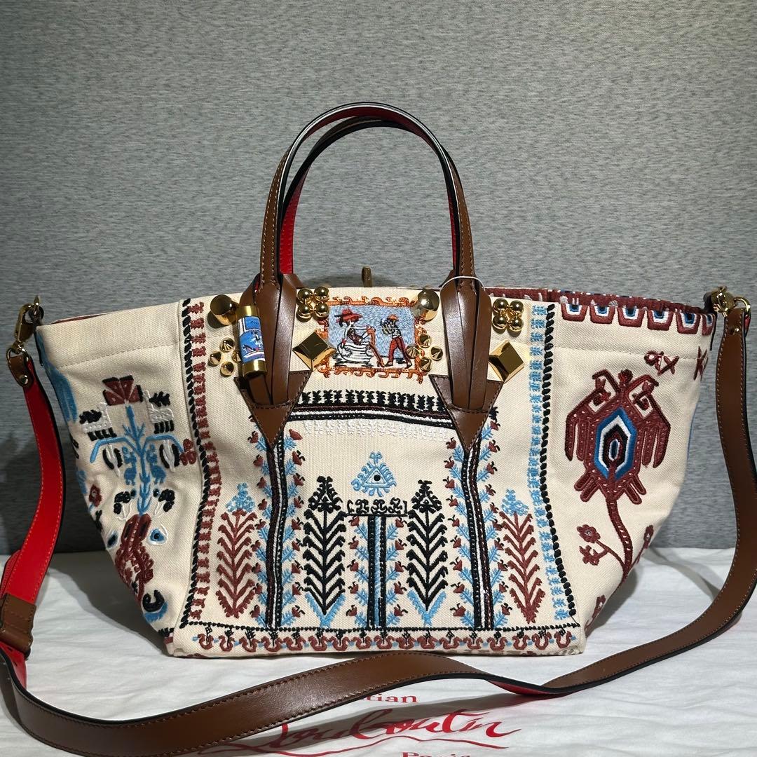 Christian Louboutin Tote Bag Used Mint #QYF08N