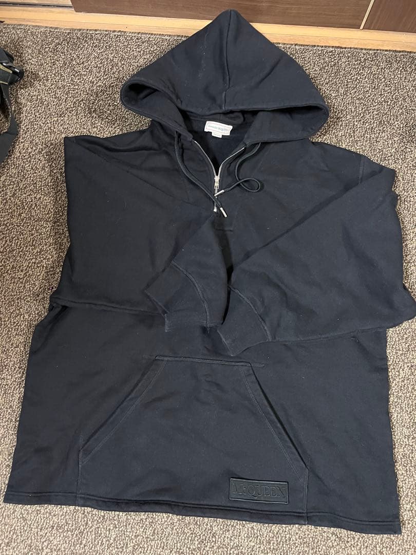 Alexander McQueen black hoodie #QY0VA3