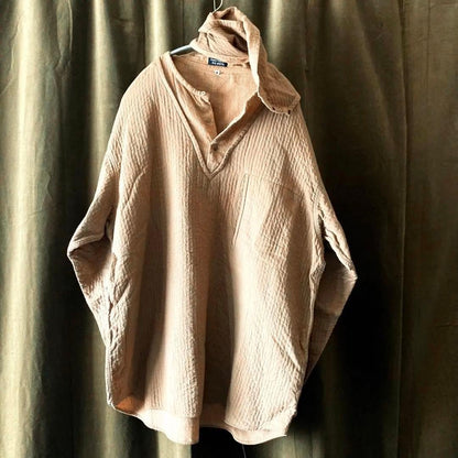 VTG Issey Miyake Shacket w Scarf Neck #QYJIFA