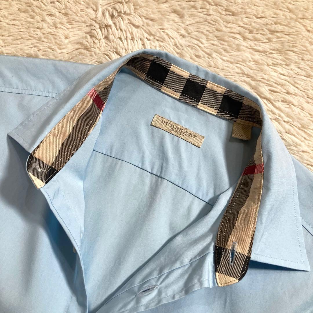 Burberry Horse Logo Nova Check Cotton Long Sleeve Dress Shirt #QYDQ49