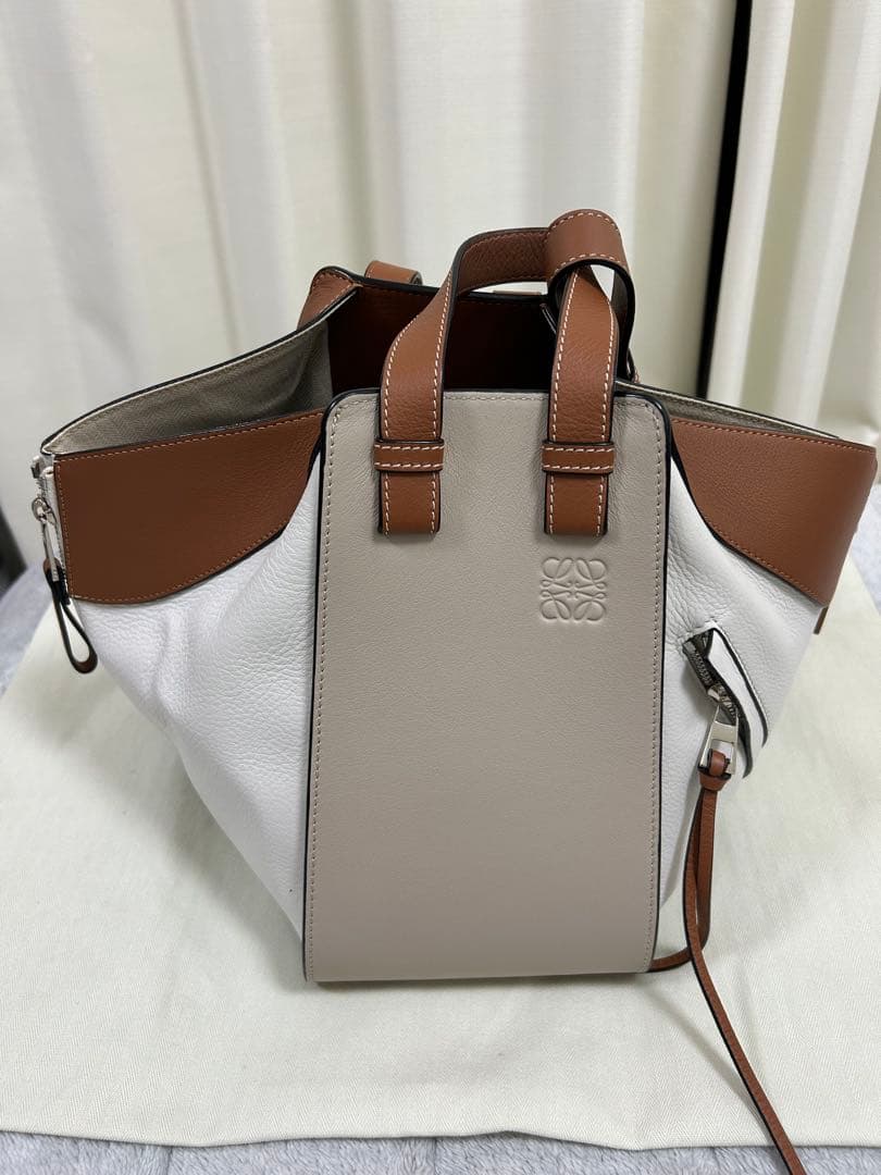 LOEWE Hammock Multicolor Leather 2way Handbag #QY7YXY