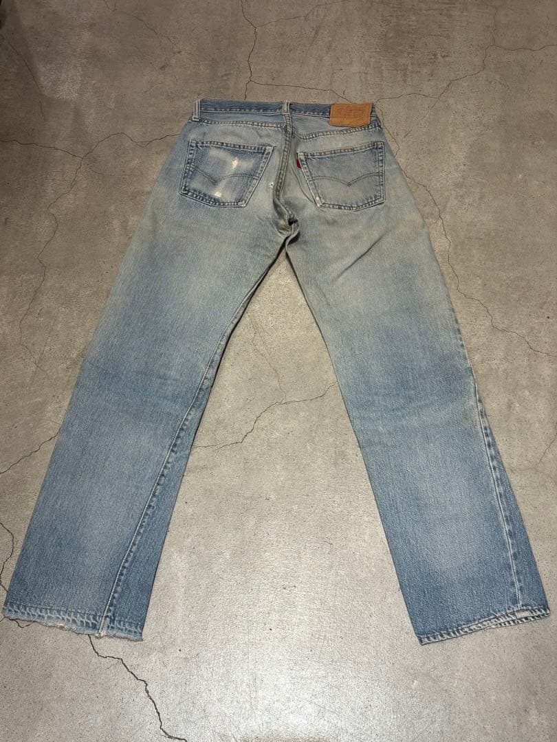 Levi's 501 Red Tab 1980-86 Made in USA W29L34 Engraved 6 #QY69IB