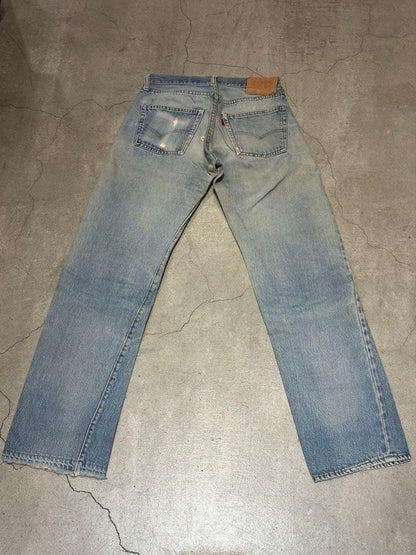 Levi's 501 Red Tab 1980-86 Made in USA W29L34 Engraved 6 #QY69IB