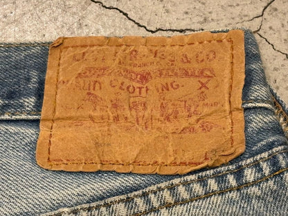 Levi's 501 Red Tab 1980-86 Made in USA W29L34 Engraved 6 #QY69IB