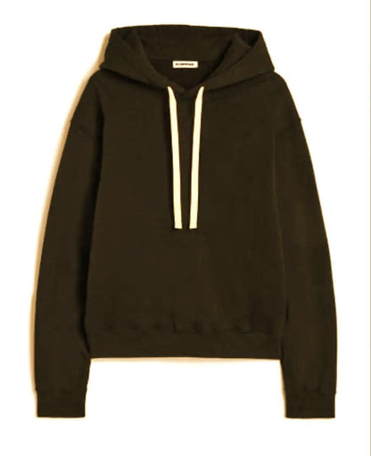 JIL SANDER+ 25 Model Hoodie Parka L Brown #QY55UB