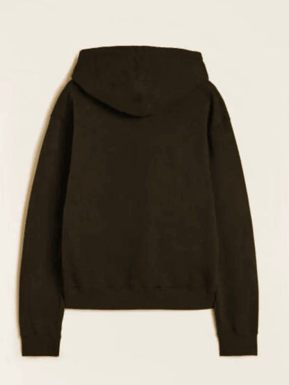 JIL SANDER+ 25 Model Hoodie Parka L Brown #QY55UB
