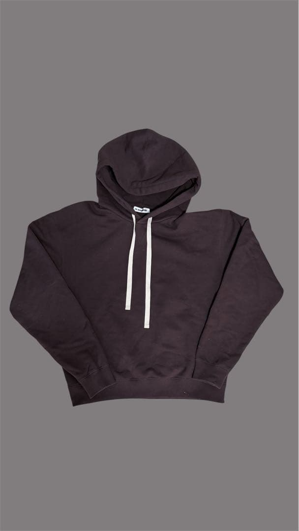 JIL SANDER+ 25 Model Hoodie Parka L Brown #QY55UB