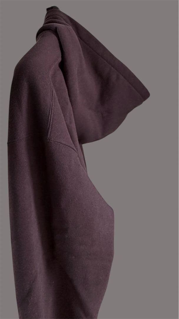 JIL SANDER+ 25 Model Hoodie Parka L Brown #QY55UB