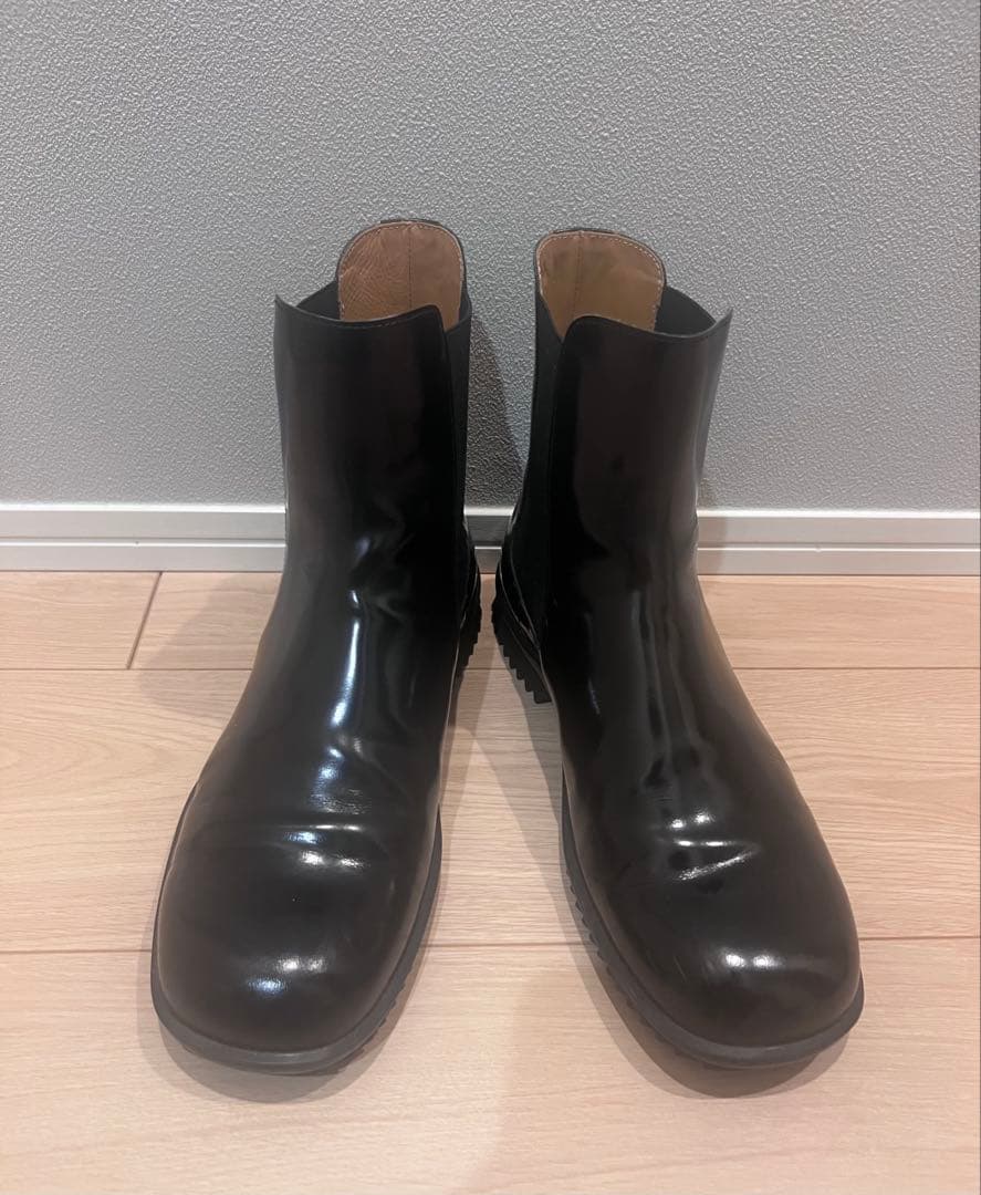 Maison Margiela Black Side Gore Boots #QY12N1