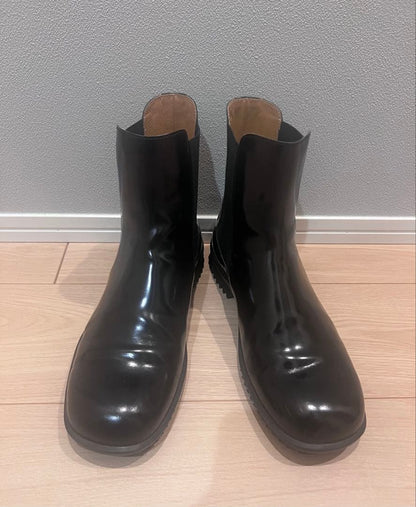 Maison Margiela Black Side Gore Boots #QY12N1