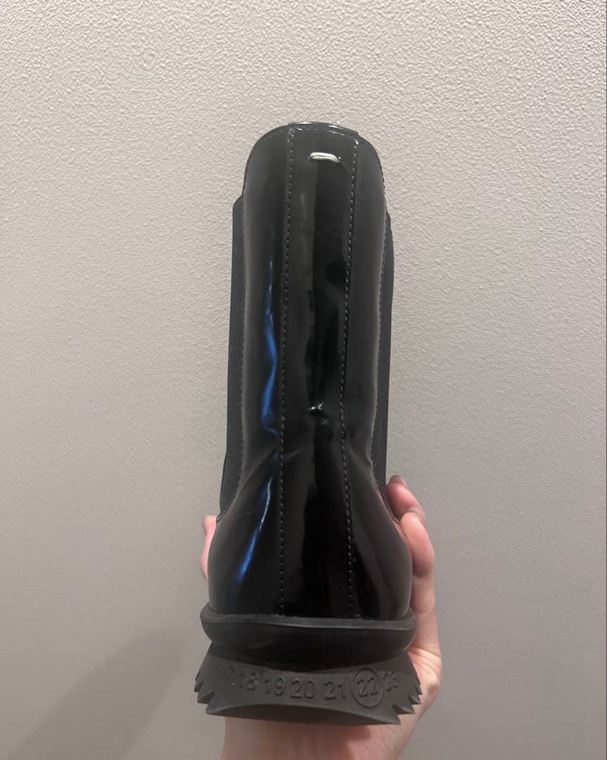 Maison Margiela Black Side Gore Boots #QY12N1