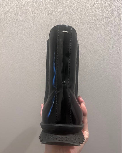 Maison Margiela Black Side Gore Boots #QY12N1