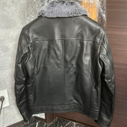 Crestbridge Leather Jacket Size M #QY1IYL