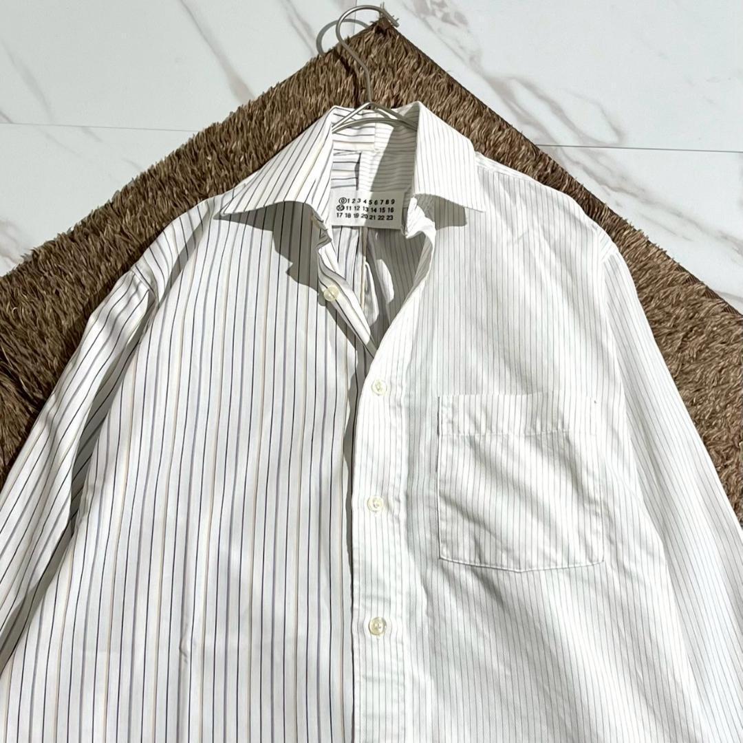 Early Martin Margiela Artisanal 010 Striped Docking Shirt #QY3822