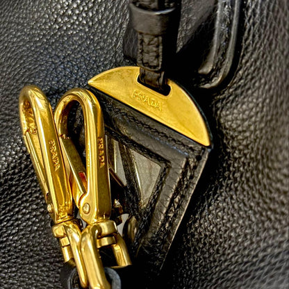 CHANEL Leather Clutch Bag Black CC Gold Hardware #QYJR8S